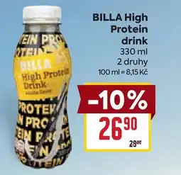 Billa BILLA High Protein drink nabídka