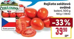 Billa Rajčata salátová oválná nabídka