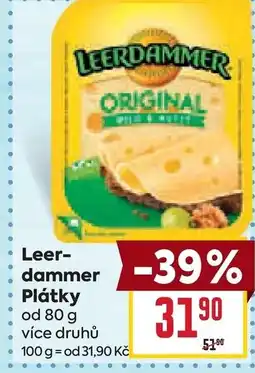 Billa Leerdammer Plátky nabídka