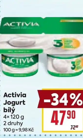 Billa Activia Jogurt bílý nabídka