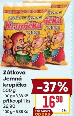 Billa Zátkova Jemná krupička nabídka