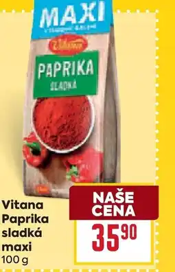 Billa Vitana Paprika sladká maxi nabídka