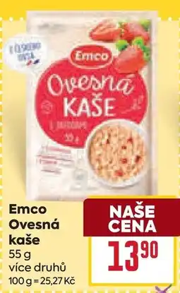 Billa Emco Ovesná kaše nabídka