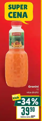 Billa Granini nabídka
