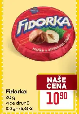 Billa Fidorka nabídka