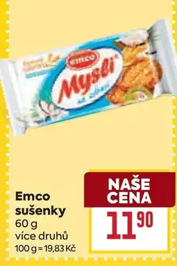 Billa Emco sušenky nabídka