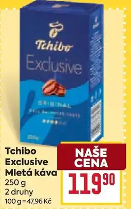 Billa Tchibo Exclusive Mletá káva nabídka