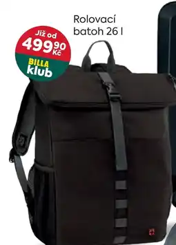 Billa Rolovací batoh nabídka