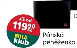 Billa Pánská peněženka nabídka