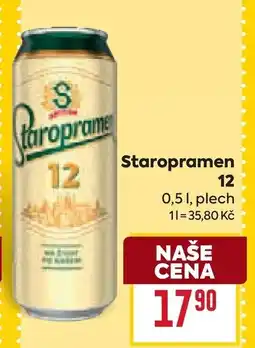 Billa Staropramen 12 nabídka