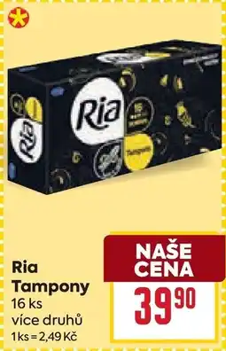 Billa Ria Tampony nabídka