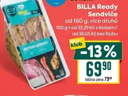 Billa BILLA Ready Sendviče nabídka