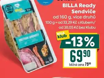 Billa BILLA Ready Sendviče nabídka