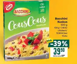Billa Bacchini Kuskus nabídka