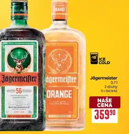 Billa Jägermeister nabídka
