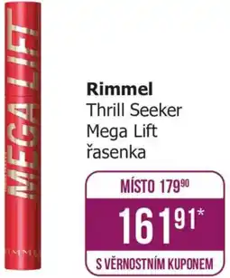 Teta Rimmel Thrill Seeker Mega Lift řasenka nabídka