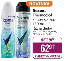 Teta Rexona Thermocool antiperspirant nabídka