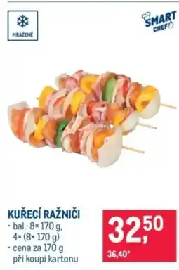 Makro Kuřecí ražniči nabídka