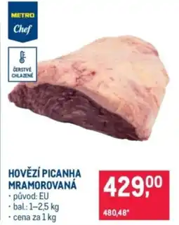 Makro Hovězí picanha mramorovaná nabídka