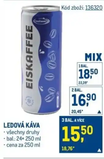 Makro Ledová káva nabídka