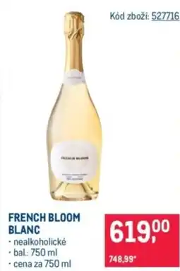 Makro French bloom blanc nabídka