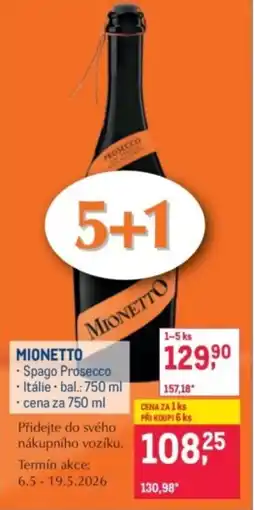 Makro Mionetto nabídka