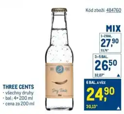 Makro Three cents nabídka