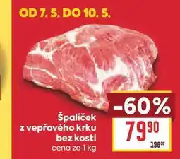 Billa špalíček z vepřového krku bez kosti cena za nabídka