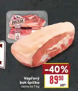 Billa Vepřový bok špička cena za nabídka