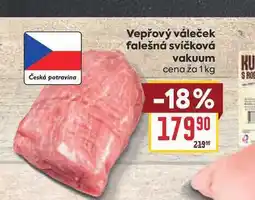 Billa Vepřový váleček falešná svíčková vakuum cena za nabídka
