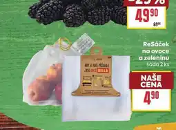 Billa ReSáček na ovoce a zeleninu sada 2 ks nabídka