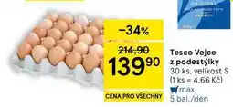 Tesco Tesco Vejce z podestýlky, 30 ks, velikost S nabídka