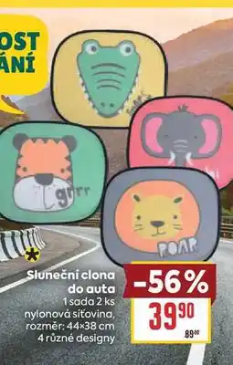 Billa Sluneční clona do auta 1 sada 2 ks nabídka