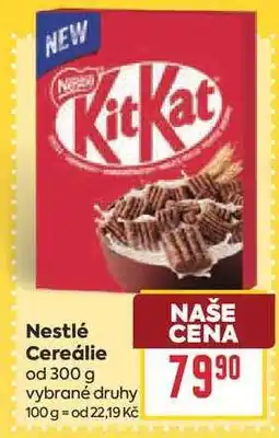 Billa Nestlé Cereálie od nabídka