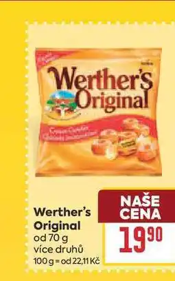 Billa Werther's Original od nabídka