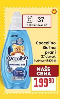 Billa Coccolino Gel na praní 37 dávek nabídka