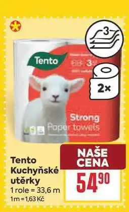 Billa Tento Kuchyňské utěrky 1 role nabídka