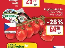 Billa Rajčata Rubín balení nabídka