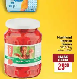 Billa Machland Paprika řezaná 370/150 g nabídka
