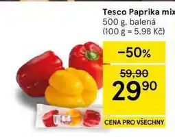 Tesco Tesco Paprika mix, 500 g, balená nabídka