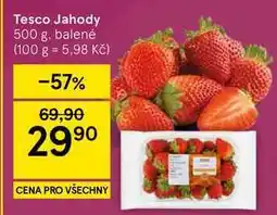 Tesco Tesco Jahody, 500 g, balené nabídka