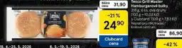 Tesco Tesco Grill Master Hamburgerové bulky, 318 g. 6 ks, dva druhy nabídka