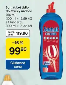 Tesco Somat Leštidlo do myčky nádobí nabídka