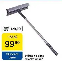 Tesco Stěrka na okna teleskopická nabídka