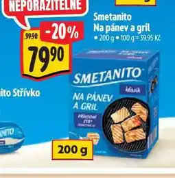 Albert Smetanito Na pánev a gril nabídka