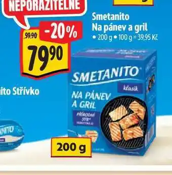 Albert Smetanito Na pánev a gril nabídka