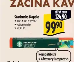 Albert Starbucks Kapsle 10 ks nabídka