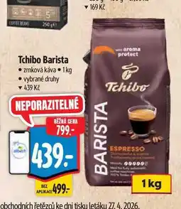 Albert Tchibo Barista zrnková káva nabídka