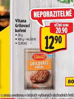 Albert Vitana Grilovací koření nabídka