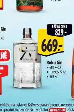 Albert Roku Gin nabídka